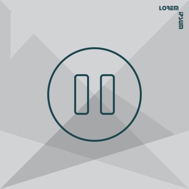 Satır simgesini durdur