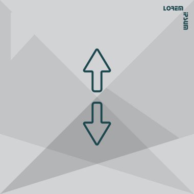 Ok Web satırı simgesi