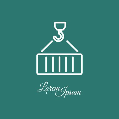 Crane, konteyner yükleme