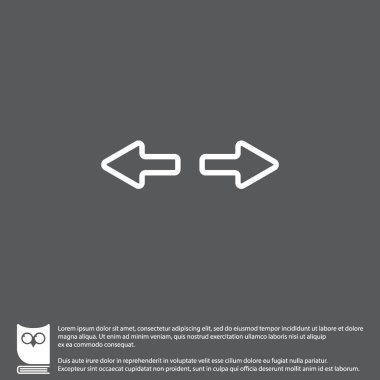 Oklar Web satırı simgesi