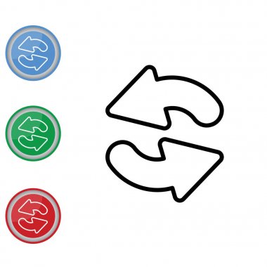 Oklar Web satırı simgesi