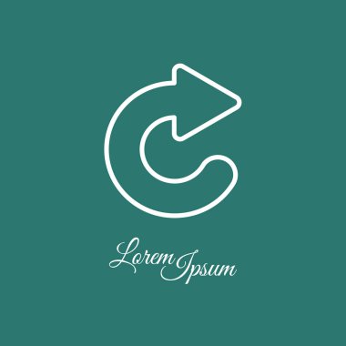 Ok Web satırı simgesi