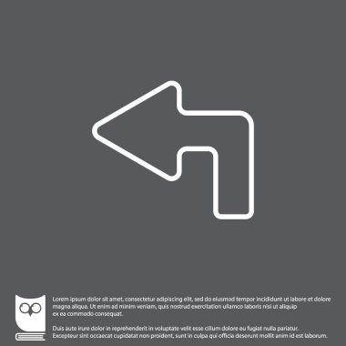 Ok Web satırı simgesi