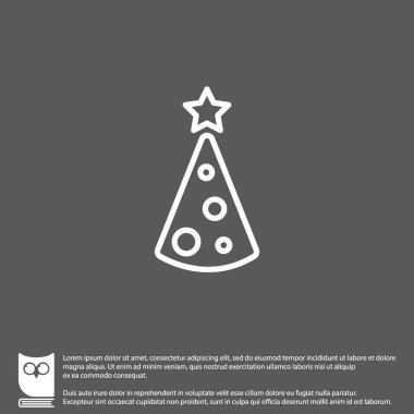 Noel ağacı simgesini