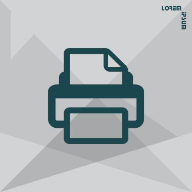 Office yazıcı simgesini