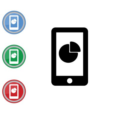 İş grafikleri ile Smartphone