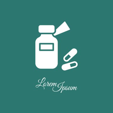 Tıbbi tablet simgesi