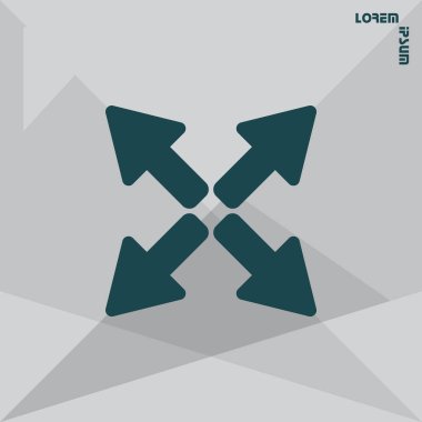 Oklar Web satırı simgesi