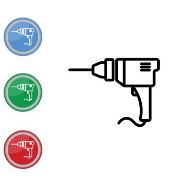 Matkap işareti web simgesi