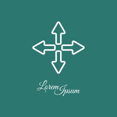 Oklar Web satırı simgesi