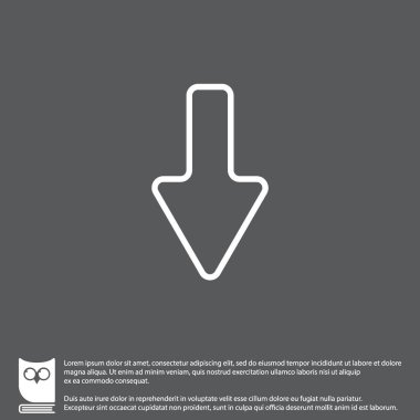 Ok Web satırı simgesi