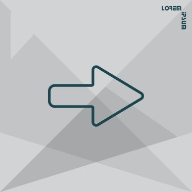 Ok Web satırı simgesi