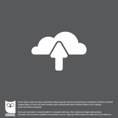 bulut upload simgesini