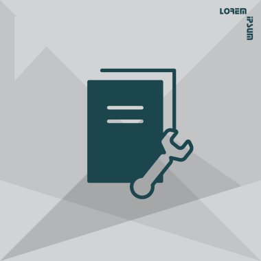 ayarları simge tasarlamak 