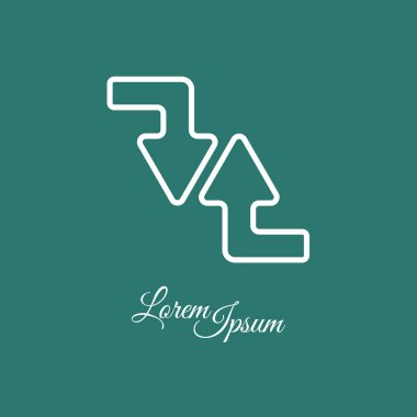 Oklar Web satırı simgesi