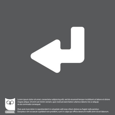 Ok Web satırı simgesi