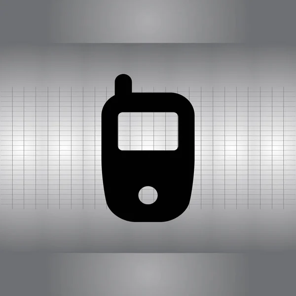 Telefone Flat Icon — Vetor de Stock