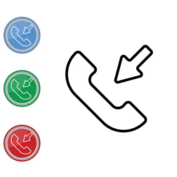 Appeler icône simple — Image vectorielle