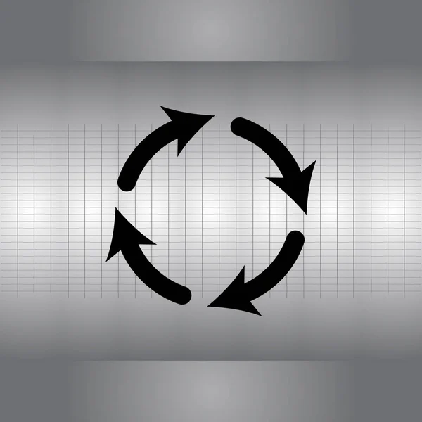 Mettre à jour l'icône flèches — Image vectorielle