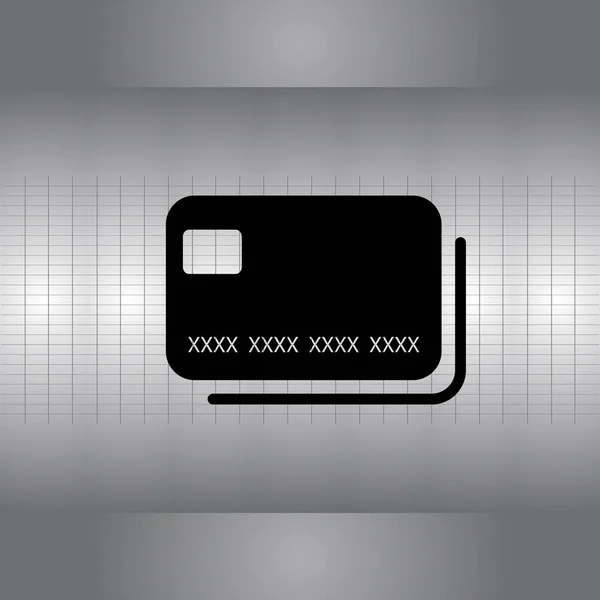 Credit card icon — Stock Vector