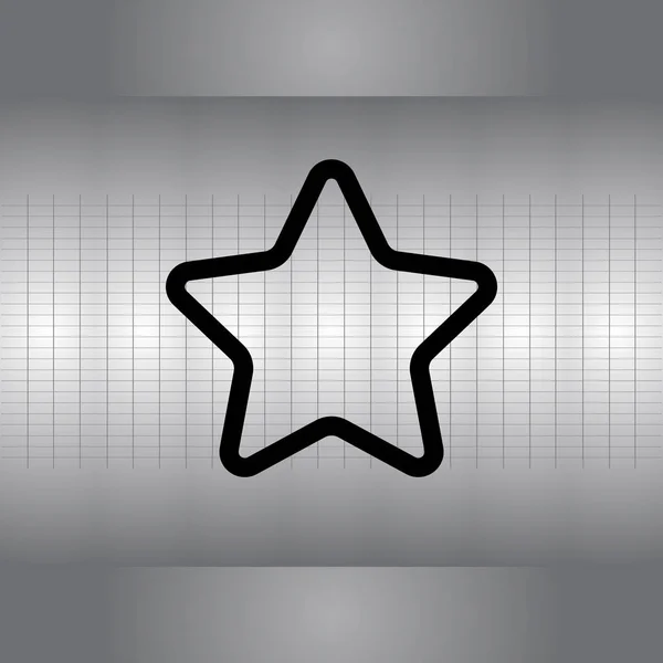 Star symbol icon — Stock Vector