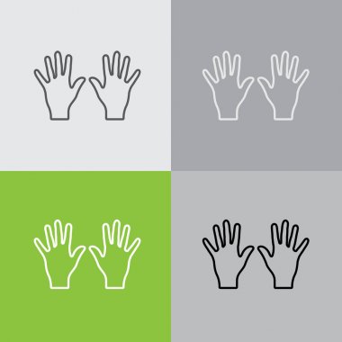 Eller web satırı simgesi