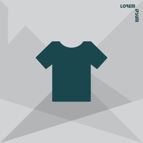 Camiseta icono web — Vector de stock