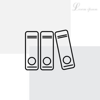 Arşiv klasörü satırı simgesi