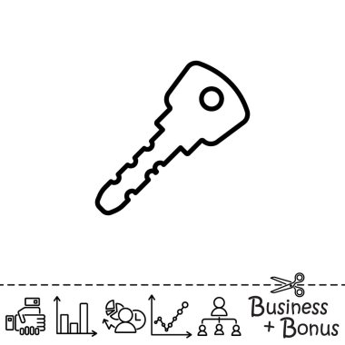 Web simgesi. Anahtar