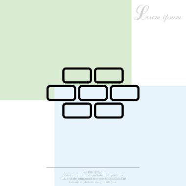 tuğla duvar simgesi