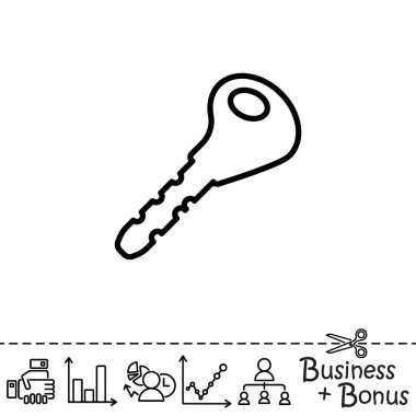 Web simgesi. Anahtar