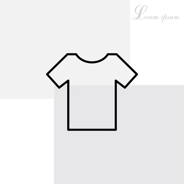 Símbolo de icono de camiseta — Vector de stock