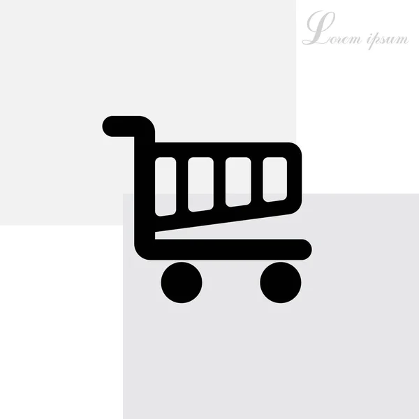 Shopping cart (basket) — Stock Vector