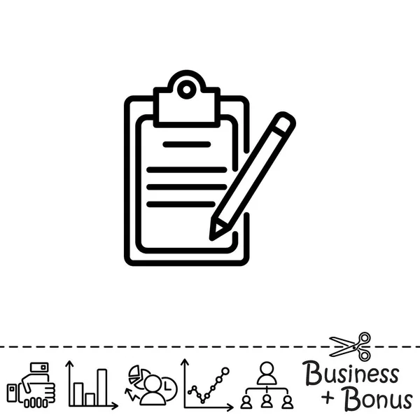 Web lijn pictogram — Stockvector