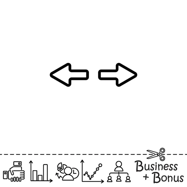 Web lijn pictogram — Stockvector