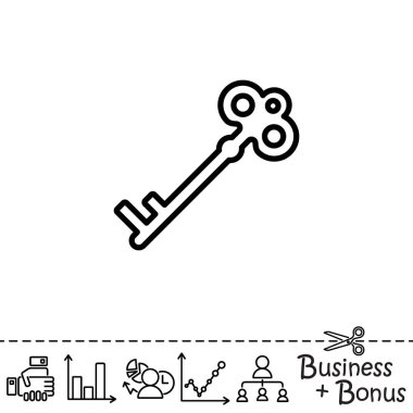 Web simgesi. Anahtar