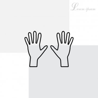 Eller satırı simgesi