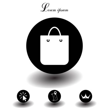alışveriş çantası simgesi