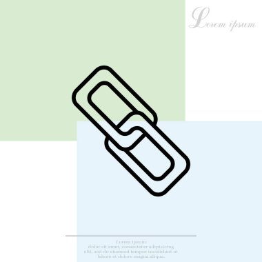 Birleştirilen zincir simgesi