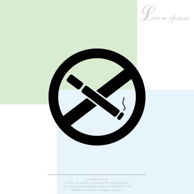 Sigara işareti yok.