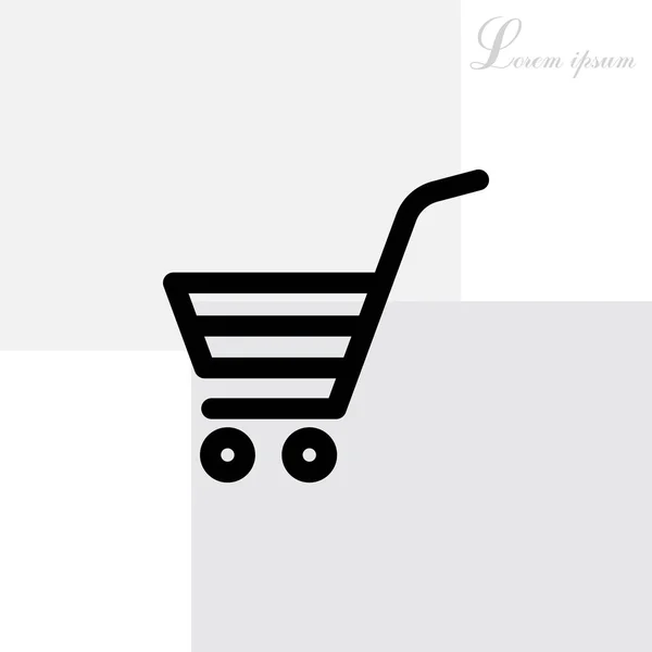 Shopping cart (basket) — Stock Vector