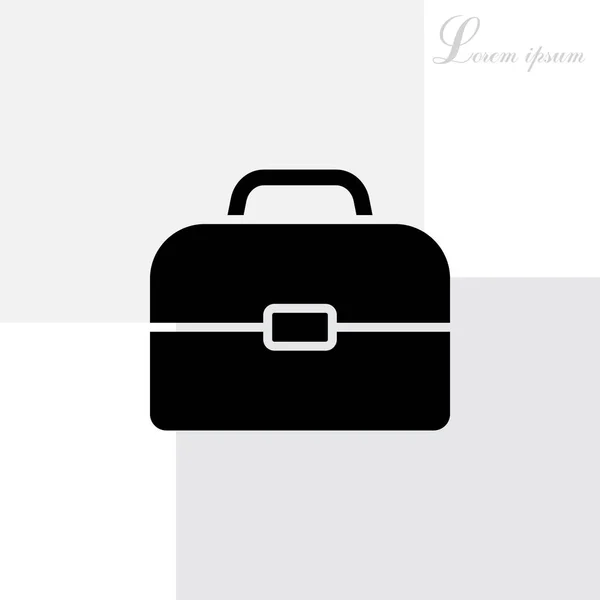 Ikonen för resväska — Stock vektor