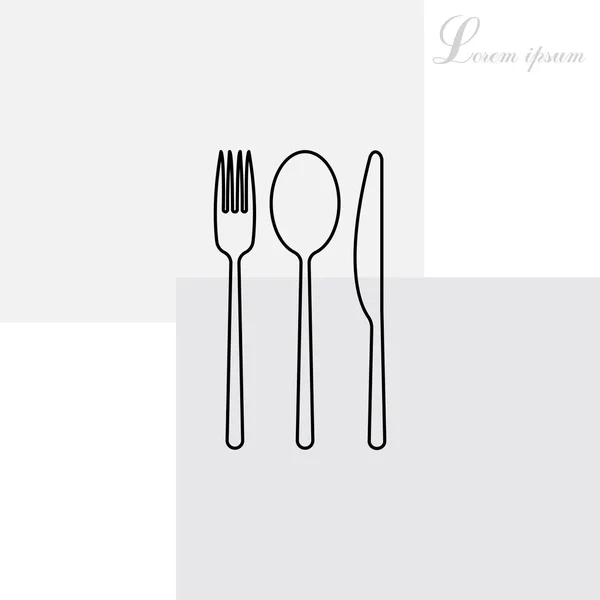 Icône de menu illustration — Image vectorielle