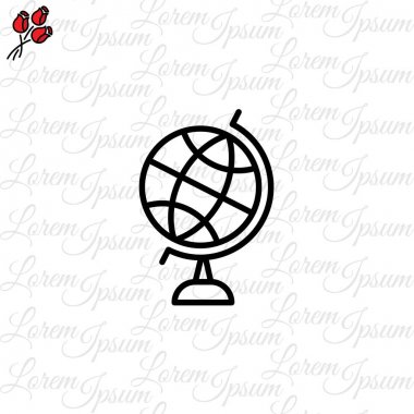 Dünya web satırı simgesi