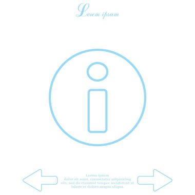 bilgi satırı simgesi