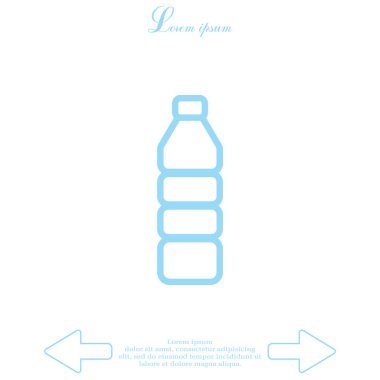 Plastik şişe simgesi 