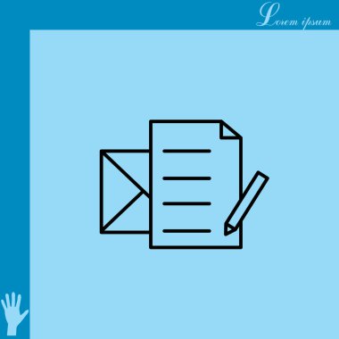 İleti simgesi yazmak