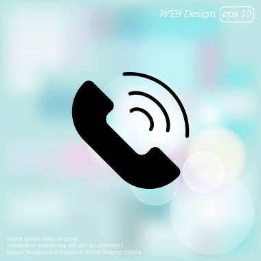 Web simgesi. Çağrı