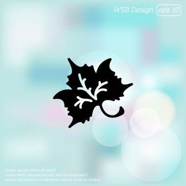 Akçaağaç yaprağı simgesi