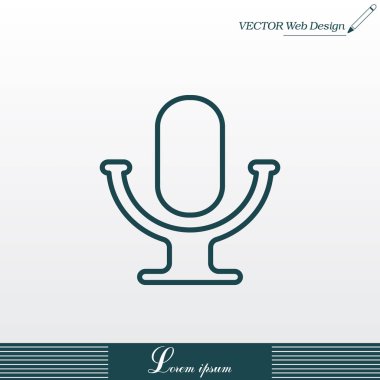 Mikrofon hattı simgesi